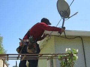 Broken Gutter Repair on Residential Property